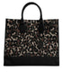 Dolce & Gabbana Multicolor Leopard Shopping Tote Shoulder Bag